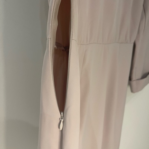 All saints light mauve US 4 dress with draping - Picture 7 of 9